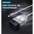 Mini VCI pour Toyota TIS Techstream J2534, outil de Diagnostic de voiture, avec puce FT232RL, multilingue, OB mini vci-1