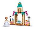 LEGO® 43198 Disney La Cour du Château d’Anna, Jouet de Construction pour Enfants avec Mini-Poupée Reine des Neiges 2 et Robe-1