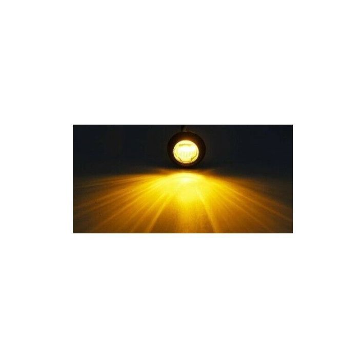 Lot De 20 Feux De Gabarit Ronds à DEL De 1,9 Cm, 12 V, étanches