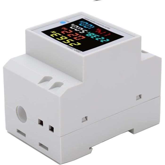 Wattmètre Compteur D'énergie GreenBlue 220-240V AC 16A 50Hz – Modèle Type E, Neuf Sous Emballage