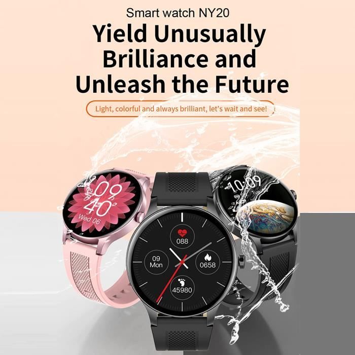 Montre Connect e Ny20 Smart Watch 1 3 360 X 360 cran Retina