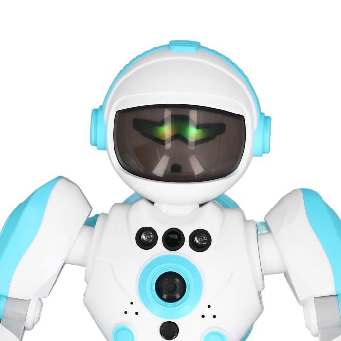 robot intelligent pour Enfants Télécommandé, robot à Détection de Gestes, Jouet programmable Chantant et Dansant, Éducation Précoce avec Télécommande, Convient aux Garçons et aux Filles