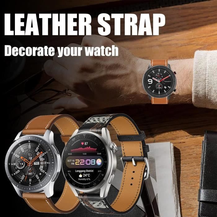 Cuir Bracelets De Remplacement Pour Garmin Approach S62 S60