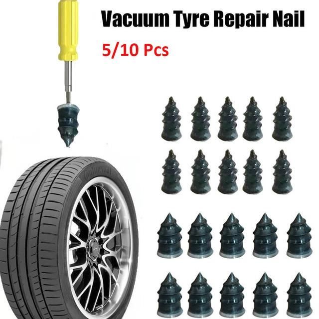 Acheter Kit d'outils de réparation de crevaison de pneu de vélo de voiture,  clous de réparation de pneu sous vide de moto