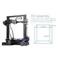 Imprimante 3D DIY Creality3D Ender-3 pro haute précision Écran LCD EU PLUG Nouvelle version-2