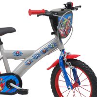 Albri Vélo 14 Pouces Avengers – Stabilisateurs, Gourde, Bouclier Personnalisé, Fabriqué En Italie, Pour Garçon 3-5 Ans