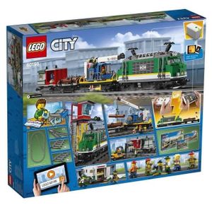ASSEMBLAGE CONSTRUCTION LEGO® City 60198 Le Train Télécommandé