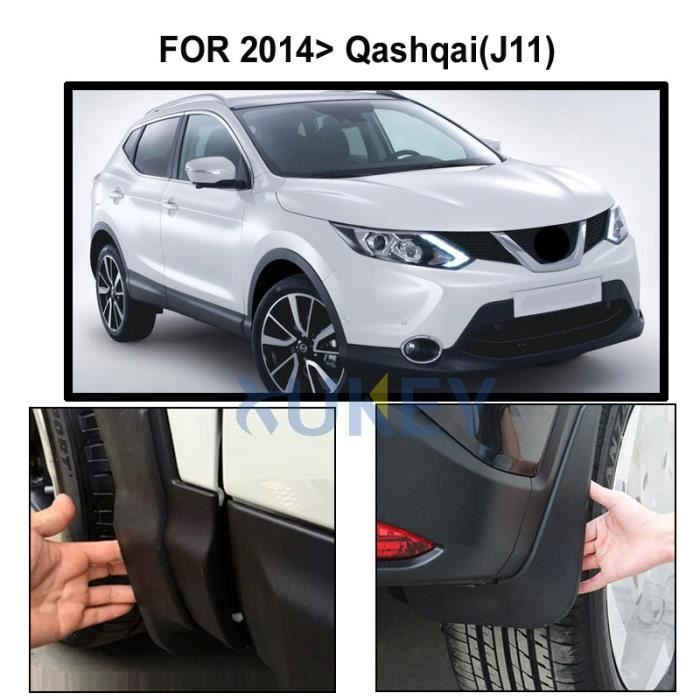 Pièces Auto,Garde-boue pour Nissan Qashqai J10 J11 2019 ~ 2007, accessoires  de garde-boue, 2018 2017 2016 2015 - Type 2007-2013 J10 - Cdiscount Auto
