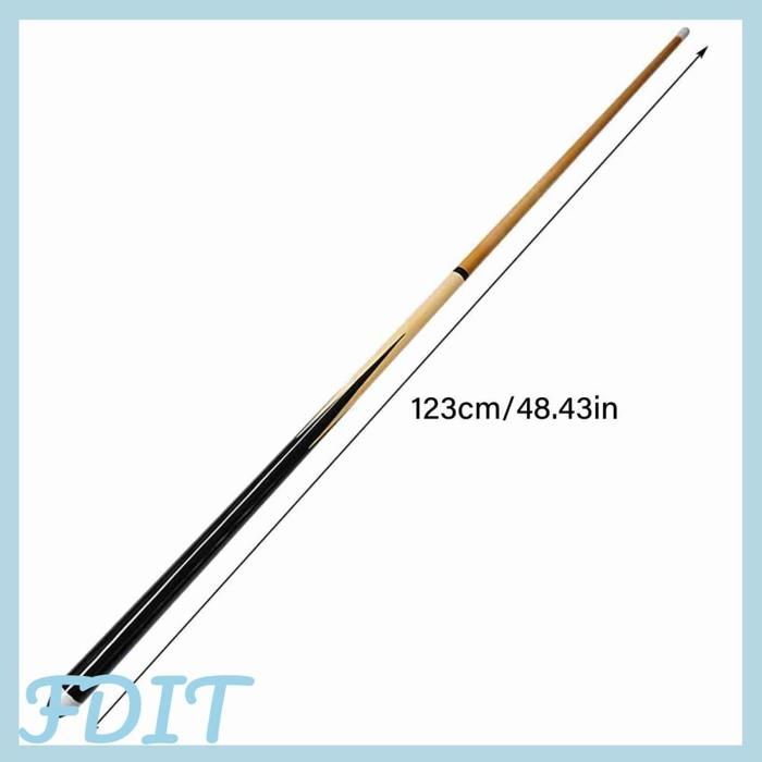 Baoblaze Queue De Billard En Fibre De Carbone 145 Cm - Bâton Snooker Avec Pointe 9,5 Mm