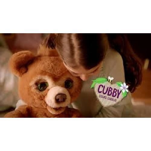 Peluche interactive - FurReal - Cubby, l'ours curieux - Cdiscount Jeux -  Jouets