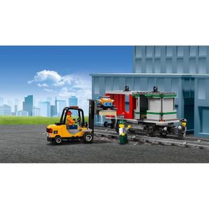 ASSEMBLAGE CONSTRUCTION LEGO® City 60198 Le Train Télécommandé