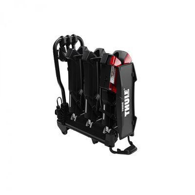 Porte-vélos D'attelage 3 Vélos - Capacité 45 Kg, Acier Q235, Avec Sangles Nylon Pour VTT, VAE, Vélos électriques - 8