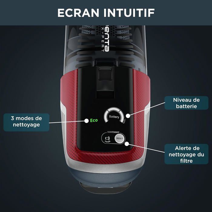 Aspirateur Balai Sans Fil Rowenta X-PERT 6.60 – 100W, 45min, France