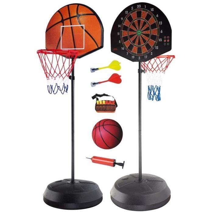QUT Jeu de basket-ball de bureau mini panier à doigts tir sportif table  interactive bataille jouet Basket-ball catapulte de bureau - Cdiscount Sport