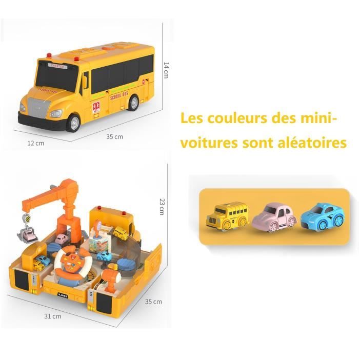 Jeu Mémoire électronique Enfant TNSLAND Avec Lumières Et Sons - Jouet éducatif Portable Pour Voiture, 6-10 Ans