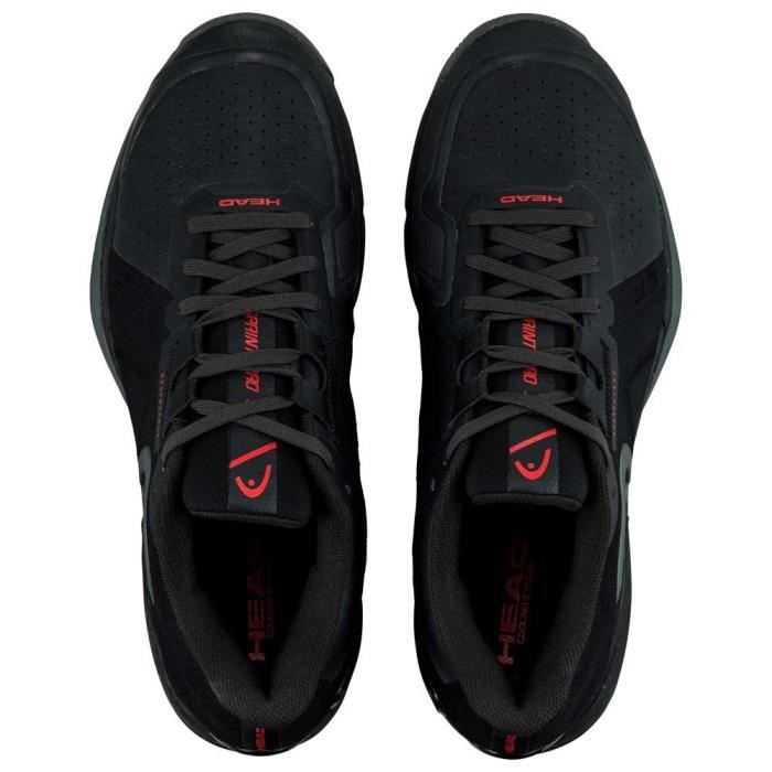 Rouges Head HEAD Sprint Pro 3.5 Clay Men Homme, Noir-Rouge, 46.5 - Cdiscount Sport