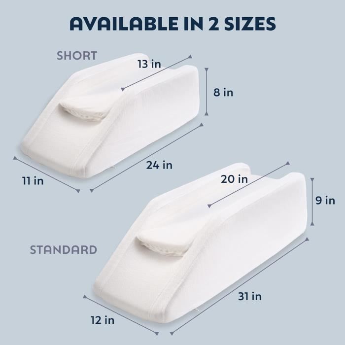 Oreiller En Gel Viscoélastique MEDIA WAVE - Aligne Le Dos Et La Posture, Idéal Pour Les Jambes, Référence 521092
