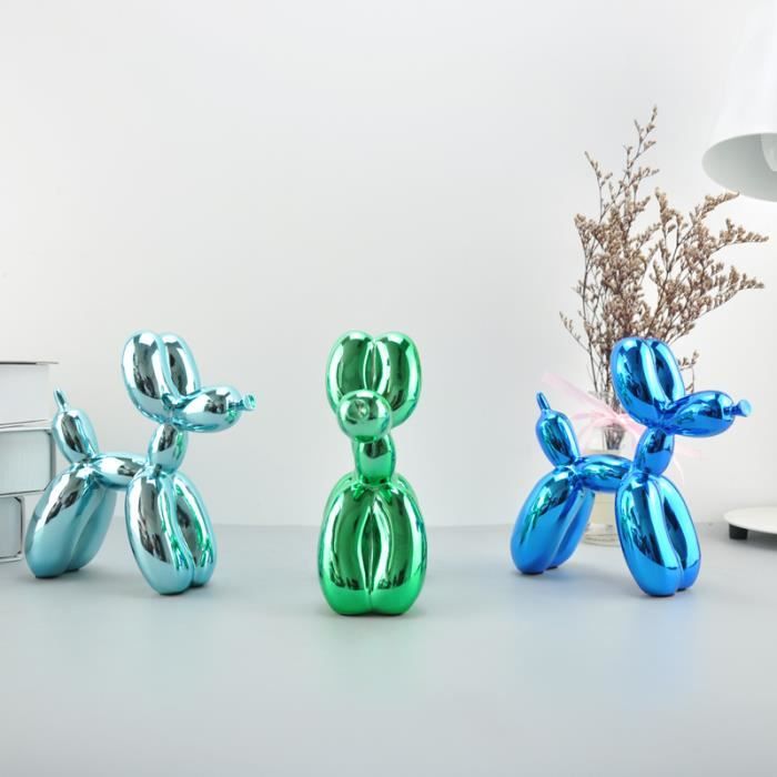 Statue Ballon En Résine Blanc – Décoration Moderne Pour Maison, Bureau, Café – Design Élégant Et Épuré