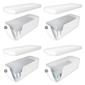 Lot 8 Recharges Absorbeur D'Humidité Mini Galet Seko - 100g Chacune