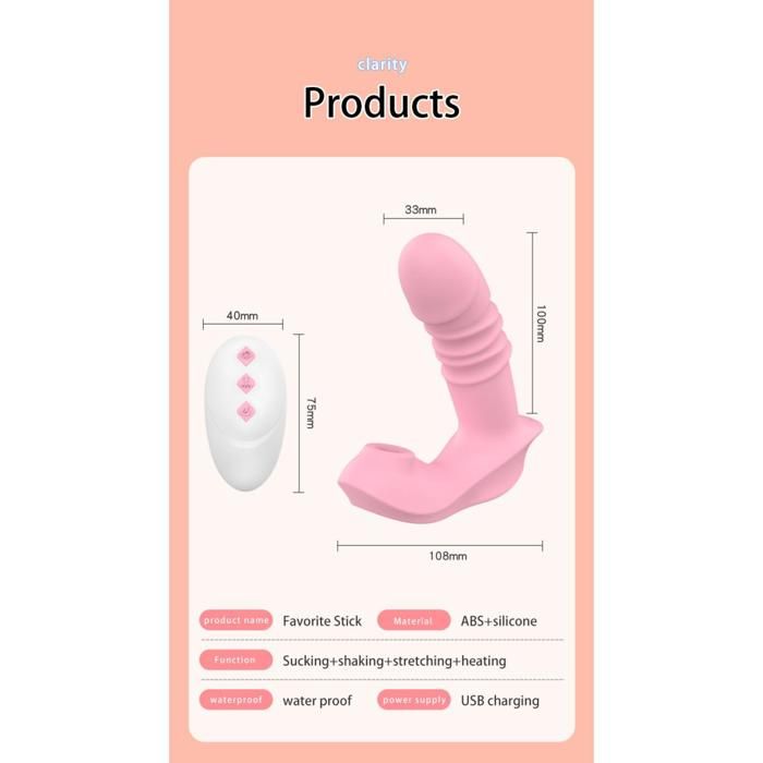 Sextoy Raliste Silicone Neuf Vibromasseur Gode Raliste Chauffant - En Silicone Couleur Chair, Rechargeable USB, Neuf Rose Vibro-masseur Fleur Sextoy Raliste Silicone Neuf Vibromasseur Gode Raliste Chauffant - En Silicone Couleur Chair, Rechargeable USB, Neuf Rose Vibro-masseur Fleur