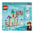 LEGO® 43198 Disney La Cour du Château d’Anna, Jouet de Construction pour Enfants avec Mini-Poupée Reine des Neiges 2 et Robe-5