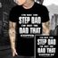 Cadeau De Fete Des Peres Papa Lettre Pour Que Je Ne Suis Pas Le Beau Pere De Facon A Manches Courtes Du Tee Tee Shirt Blue Achat Vente T Shirt Cdiscount