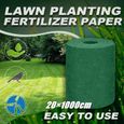 20 × 1000cm herbe tapis de semences engrais jardin pique-nique jardinage pelouse tapis de plantation WYE200617016-0