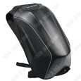 TD® Sac à dos en fibre de carbone moto moto moto voyage loisirs épaule casque sac étanche grande capacité coque dure sac à dos noir-0