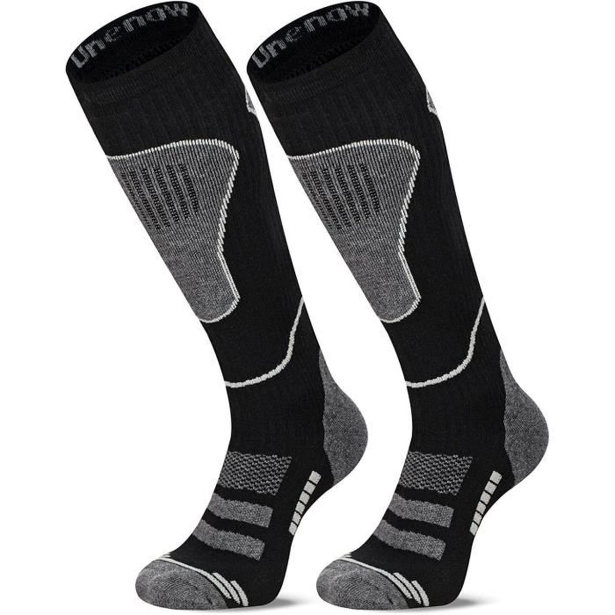 2 paires Chaussettes de ski en laine,chaudes au genou thermiques pour — free download