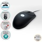 Logitech souris filaire optique - RX250 Noir