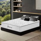 YIDATONG Matelas 140x190 cm Premium, Ép 30 cm - Durable, Haute Densité, 7 Zones, Matelas à ressorts avec mousse à mémoire de forme et Latex