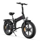 ENGWE ENGINE X - Vélo Électrique Pliable 20" - Batterie Amovible 48V13Ah - Autonomie 120km -VTT Fat bike,Noir