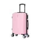 CELIMS FRANCE Valise Cabine 55x35x25cm | Valise CELIMS Weekend | Ultra-léger | ABS | Cadenas | 4 Roues 360 | Rose Pâle