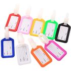 ANAWAKIA Lot de 10 Étiquette de Bagage Bagages Étiquettes Valise Accessoires pour Voyage Avion Sac Couleur Aléatoire