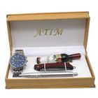 CHTIME PARIS Nouveau coffret cadeau montre homme et couteau suisse , garantie 1 an , retour gratuit