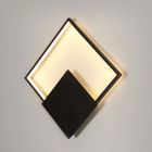 DELIPOP Applique Murale LED Moderne 21W 3000K – Design Rhombique en Aluminium Noir – Éclairage pour Salon, Chambre, Couloir