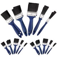 Set de 30 pinceaux professionnels DEUBA - 5 tailles différentes - Bleu