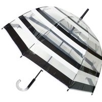 Parapluie transparent avec rayures - Smati Incolore
