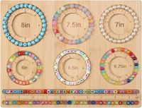 Planche De Design De Bracelet Avec Perles, Plateau De Rangeent Pour