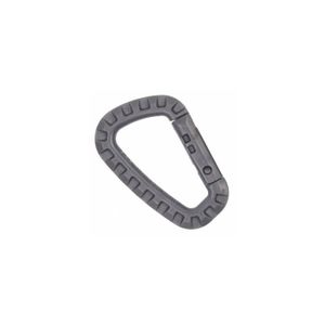 Noir SODIAL Mousqueton en forme D Boucle Mousqueton boucle Fermoir Cintres en plastique Porte-cles POM Outil dexterieur pour lEscalade