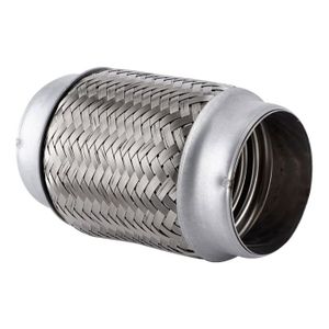 Raccord Silencieux échappement 51 Mm – Réducteur De Bruit Universel Inox