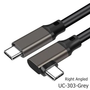 CÂBLE PHOTO 0.5m - UC-303-RI-Silver - Câble USB type-c vers us