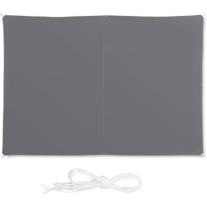 VOILE D'OMBRAGE Voile d'ombrage rectangle - Gris - 2 x 3 m - Prote