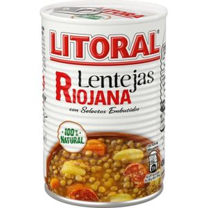 LÉGUMES & MÉLANGES Lentilles à la Riojana 430 Grs