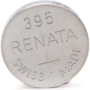 PILES Pile bouton oxyde argent 395 RENATA 1.55V 55mAh  - Blister(s) x 1-Renata / Swatch Group