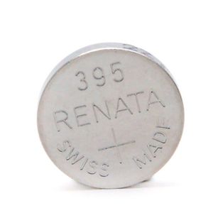 Pile Renata 395 SR927SW 1,55V Argenté - Pour Montres Et Appareils Électroniques - Haute Performance