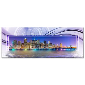 Tableau Panoramique New York Achat Vente Pas Cher