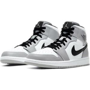 Air Jordan 1 Gris et Blanc Cdiscount