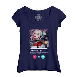 T shirt harley quinn - Cdiscount