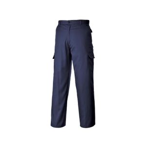 VÊTEMENT DE PROTECTION null - Pantalon Combat  couleur : Marine Short taille 50 - PORTWEST